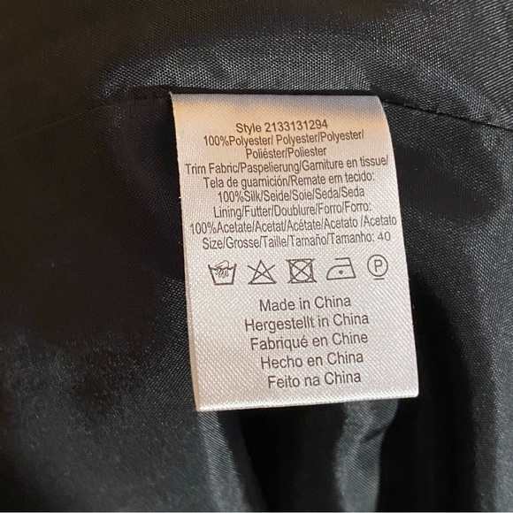 Sequined dress with see-through mesh bodice “cut out” look. 2nd Day brand, Sz 10 - Picture 9 of 10